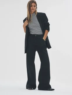 The Set Single Breasted Blazer Black Online