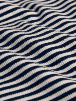 The Set Stripe 2 Pack Button Through Long Sleeve Top and Drawstring Trousers Co-Ord Set Online