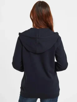 Tog 24 Grey Mia Zip Up Hoodie Blue Discount