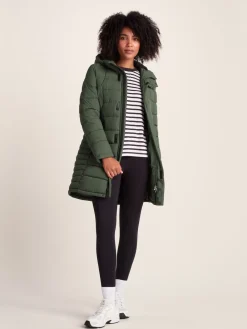 Tog 24 Womens Kirkham Padded Long Parka Green Sale