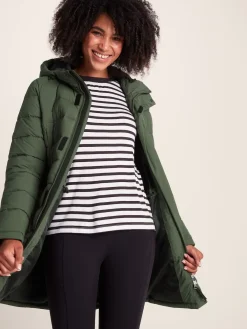 Tog 24 Womens Kirkham Padded Long Parka Green Sale