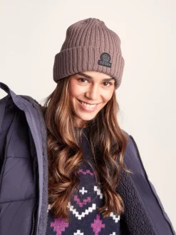 Tog 24 Purple Burke Knitted Hat Hot