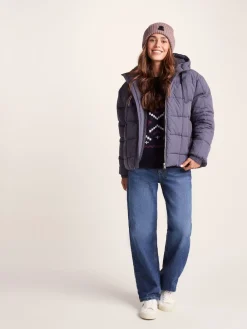 Tog 24 Purple Burke Knitted Hat Hot