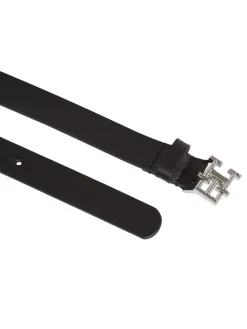 Tommy Hilfiger Black Logo Belt