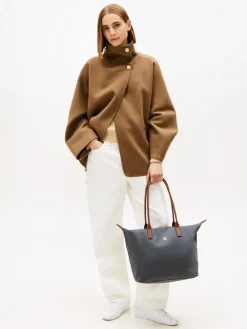 Tommy Hilfiger Monogram Tote Bag Grey New