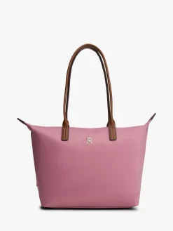 Tommy Hilfiger Monogram Tote Bag Pink Sale
