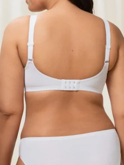 Triumph Doreen + Cotton Non Wired Bra White