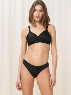Triumph Doreen + Cotton Non Wired Bra Black Discount