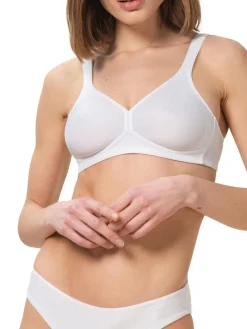Triumph Modern Soft Cotton Non Wired Bra White Hot