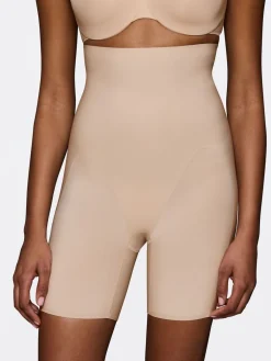 Triumph Nude BMU Illusion Curve Super High Waisted Mid-Thigh Briefs Hot