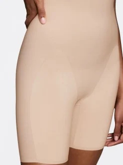 Triumph Nude BMU Illusion Curve Super High Waisted Mid-Thigh Briefs Hot