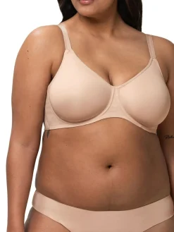 Triumph Nude Urban Microfibre Minimizer Bra Hot