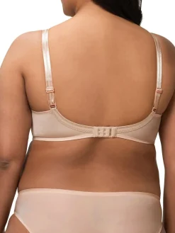 Triumph Nude Urban Microfibre Minimizer Bra Hot