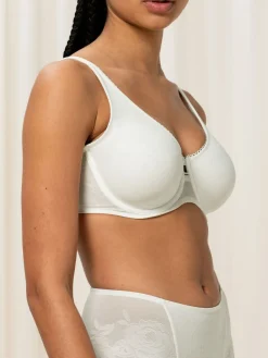 Triumph Wild Rose Sensation - Wired Minimizer Bra White Online