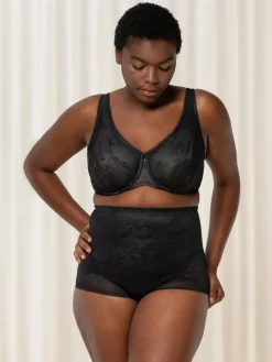 Triumph Wild Sensation Minimiser Bra Black New