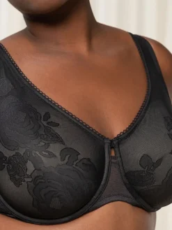 Triumph Wild Sensation Minimiser Bra Black New