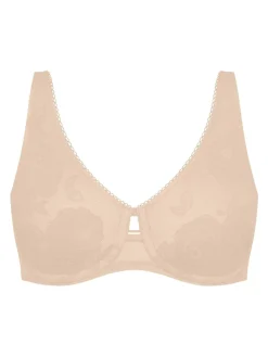 Triumph Wild Sensation Minimiser Bra Nude New