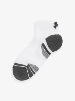 Under Armour Tech Low Socks 3 Pack White Outlet