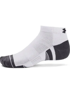 Under Armour Tech Low Socks 3 Pack White Outlet