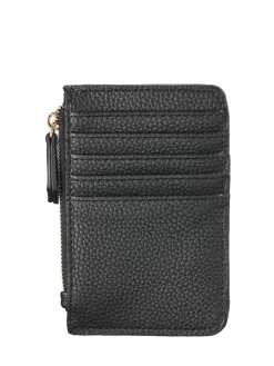 Valentino Bags Black Brixton Credit Card Case Sale