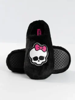 Vanilla Underground Black Monster High Mule Slippers Best