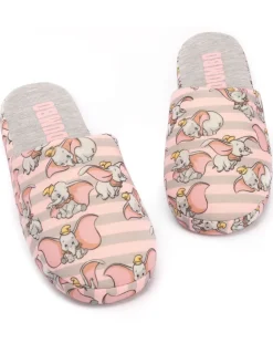 Vanilla Underground Grey Dumbo Womens Winter Mule Slippers Best