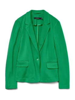 VERO MODA Green Fitted Blazer