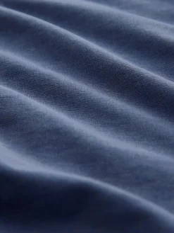 Next Jersey Sarong Tie T-Shirt Dress Washed Blue Sale