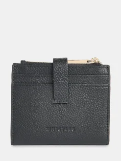 Whistles Black Danni Tab Detail Compact Purse Clearance