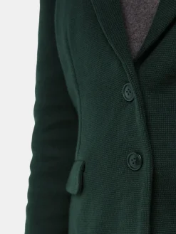 Whistles Green Slim Jersey Jacket Sale