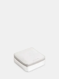 Whistles Silver Aelia Jewellery Box Purse Best