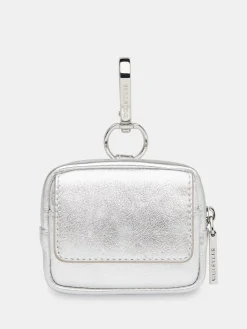 Whistles Silver Bibi Keyring Purse Sale