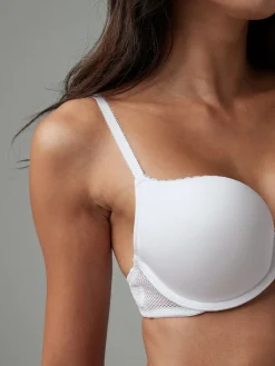 Next A-DD Push-Up Triple Boost Plunge Bra White Hot