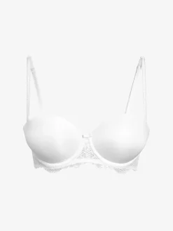 Next A-DD Triple Boost Push-Up Strapless Bra White