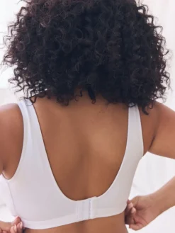 Next B-H Total Support Ultimate Comfort Supersoft Non Pad Non Wire Bra White