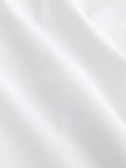 Next Fitted Stretch Essential Short Sleeve Shirt White Sale