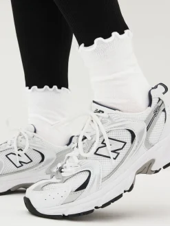 Next Frill Top Cushion Sole Ankle Socks 4 Pack White Best