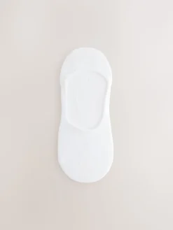 Next Invisible Socks 5 Pack White Clearance