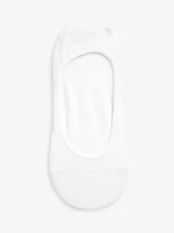 Next Low Cut Invisible Footsie Socks 3 Pack White Online