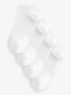 Next Modal Trainer Socks 4 Pack White Discount