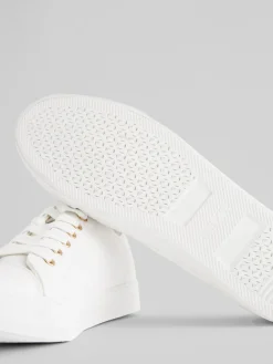 Next Standard Fit Patent Baseball Trainers White Sale