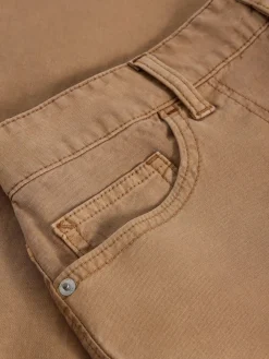 White Stuff Tia Chino Skirt Brown Best