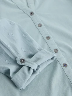 White Stuff 100% Cotton Mix Jersey Annie Shirt Green New