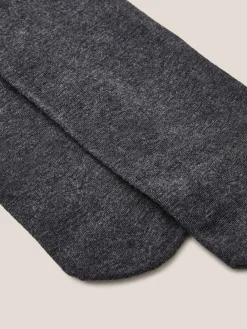 White Stuff Grey Patty Plain Tights Hot