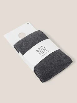White Stuff Grey Patty Plain Tights Hot