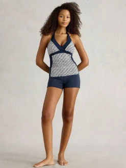 White Stuff Bay Swim Shorts Navy Discount