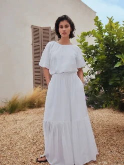 Next White Summer Maxi Skirt Best