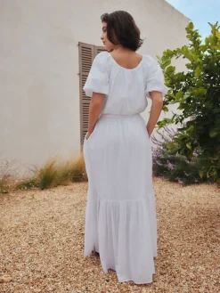 Next White Summer Maxi Skirt Best