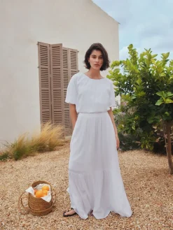 Next White Summer Maxi Skirt Best