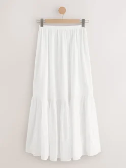 Next White Summer Maxi Skirt Best